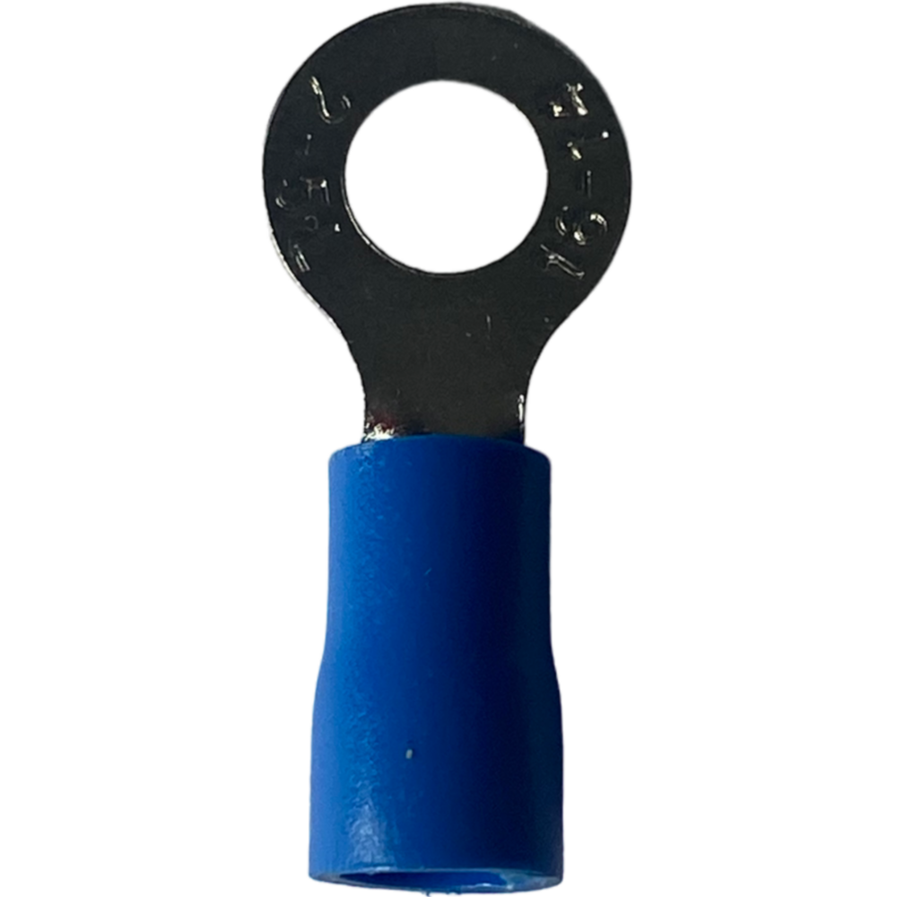 Terminal ojo 3/16 #10 5,3mm16-14azul (x100)