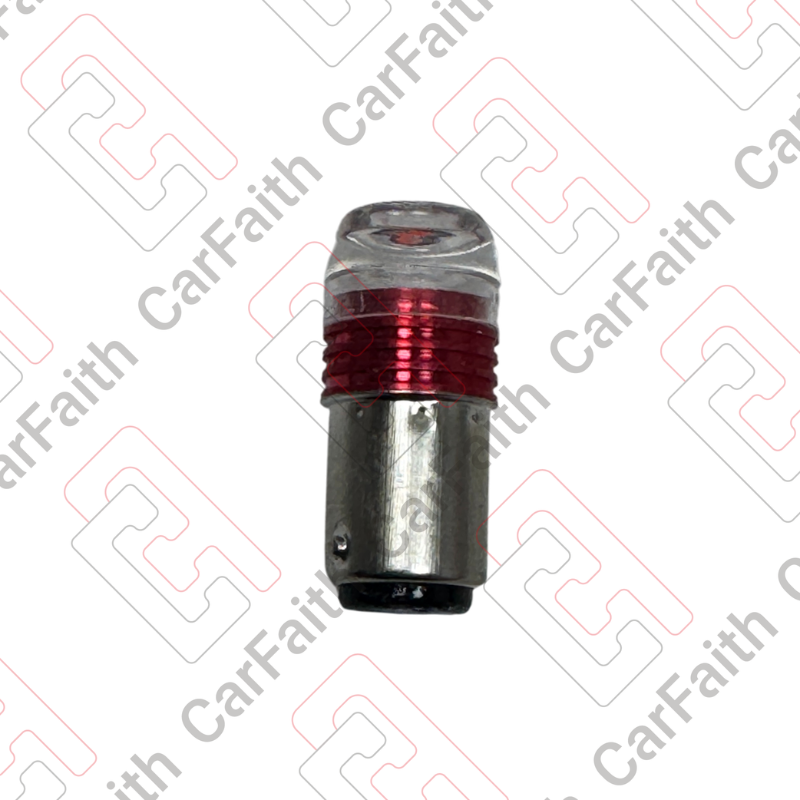 Foco LED de 2 Puntos Rojo con Función de Freno Flash Estrobo para Auto