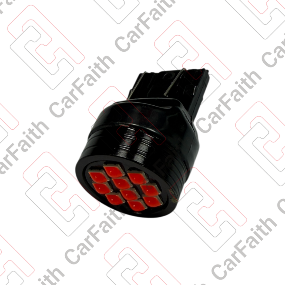 Focos LED T20 de Dos Tiempos con Función Freno Flash Estrobo para Auto